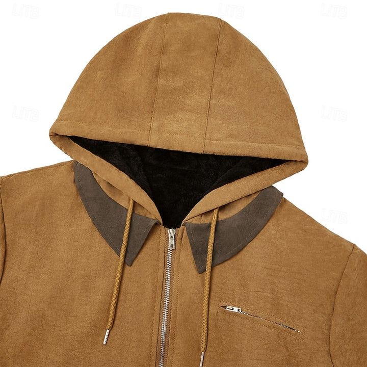 Dawson | Fleece-Lined Full-Zip Hooded Jacket