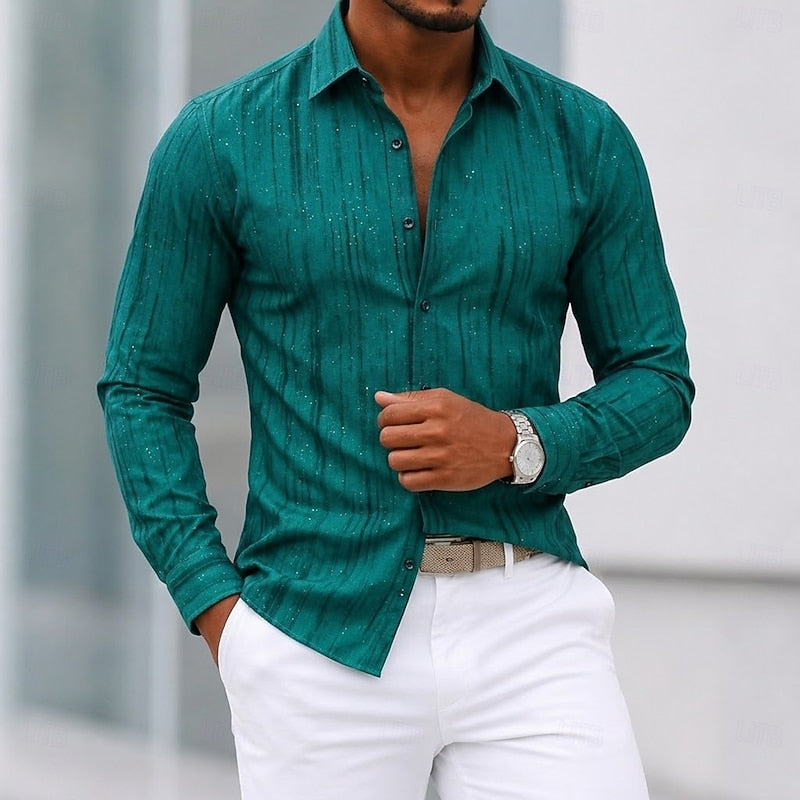 Bryson | Refined Textured Button-Up Shirt