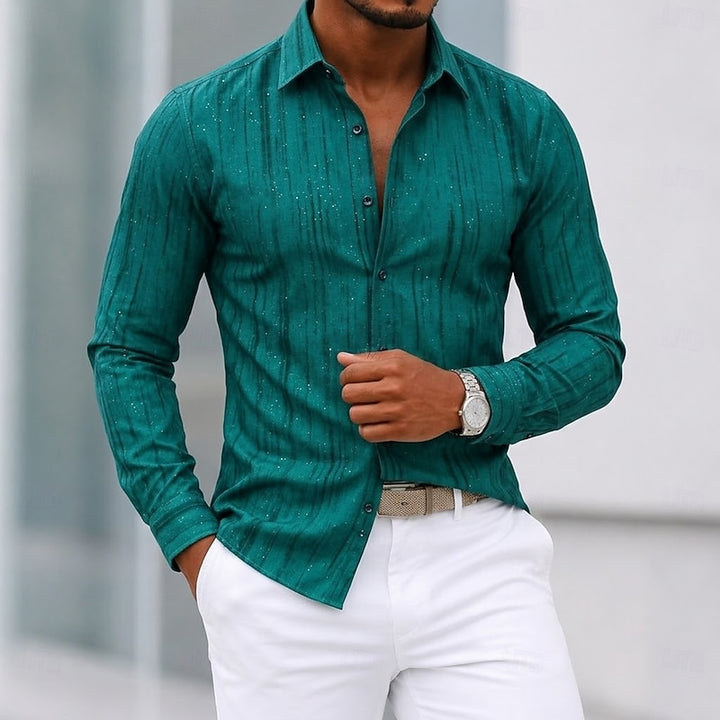 Bryson | Refined Textured Button-Up Shirt
