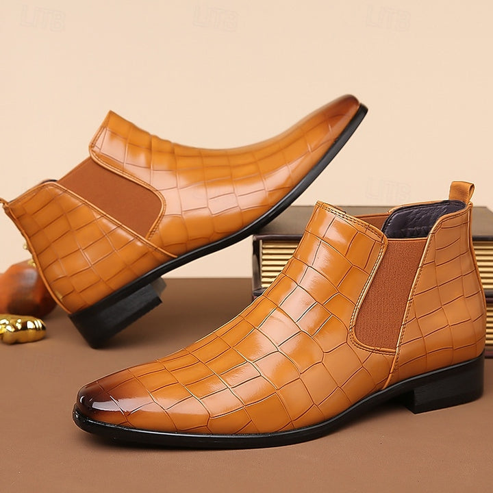 Adrian | Polished Chelsea Boots