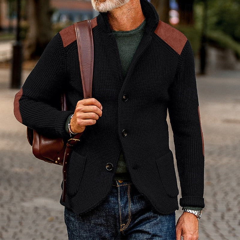 Thatcher | Textured Knit Cardigan
