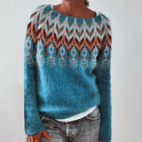 Britta | Nordic Patterned Sweater
