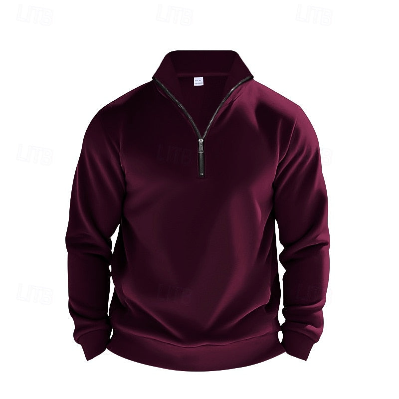 Dawson | Refined Quarter-Zip Sweatshirt