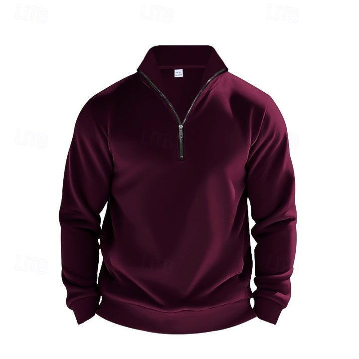 Dawson | Refined Quarter-Zip Sweatshirt