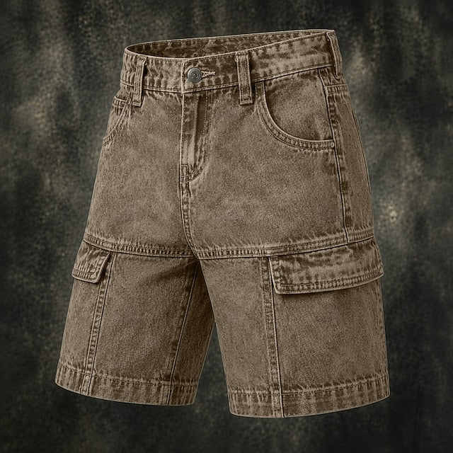 Gordon | Men's Washed Cotton Cargo Shorts