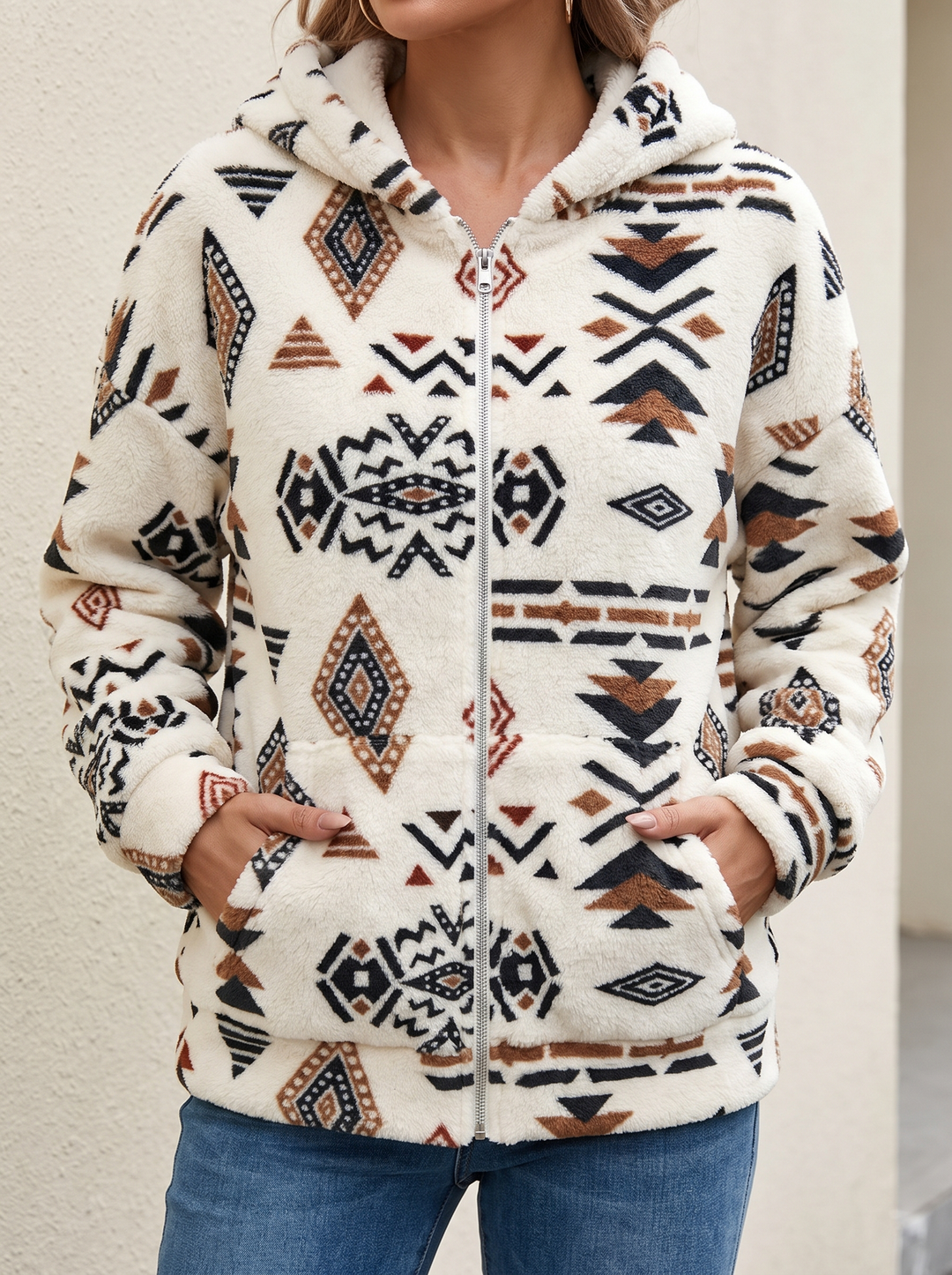 Sutton | Southwestern Zip Jacket