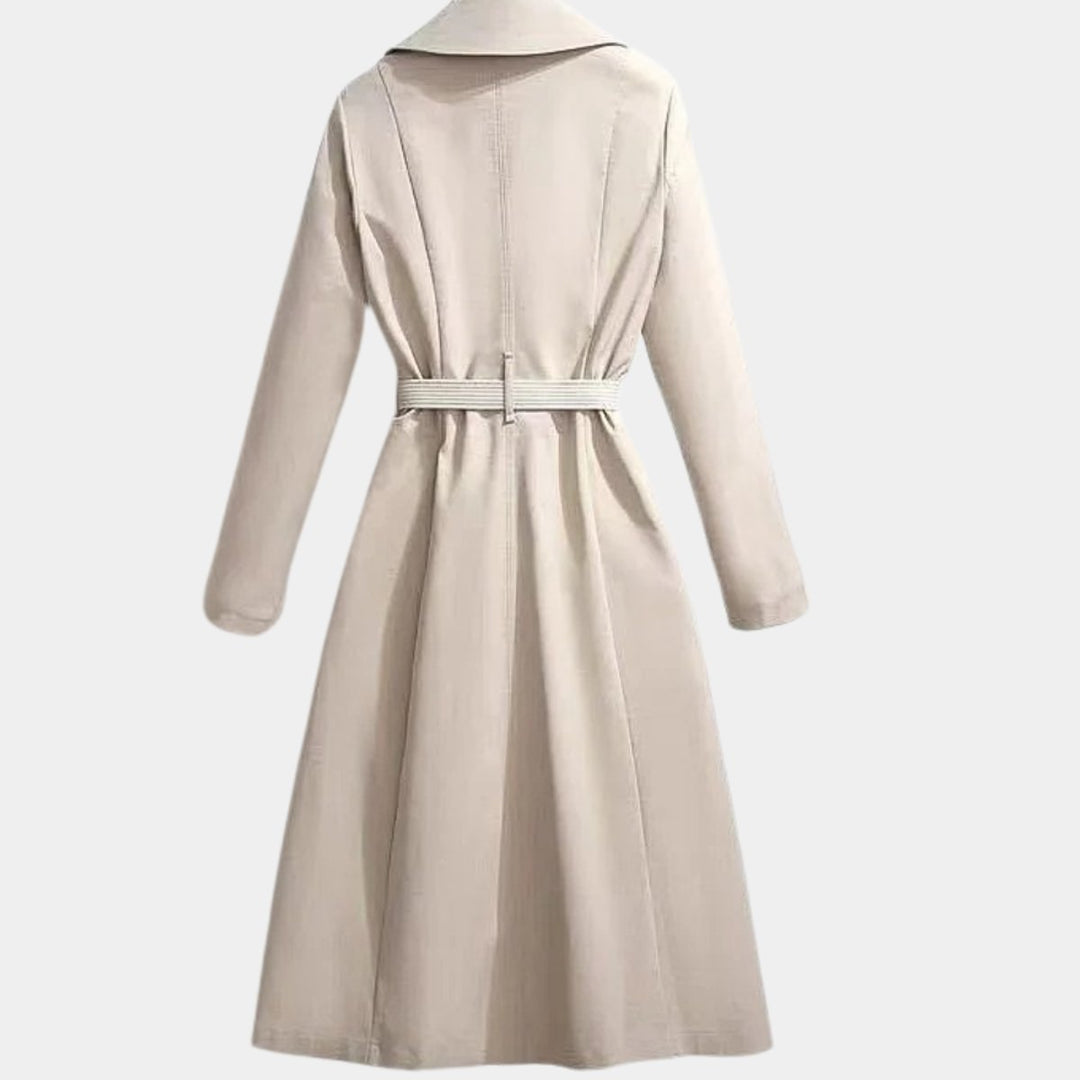 Charlotte | Belted Classic Midi Trench Coat
