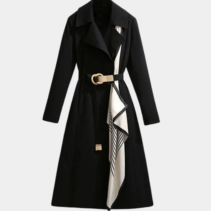 Charlotte | Belted Classic Midi Trench Coat