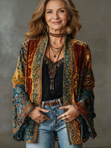 Coralie | Bohemian Open-Front Kimono