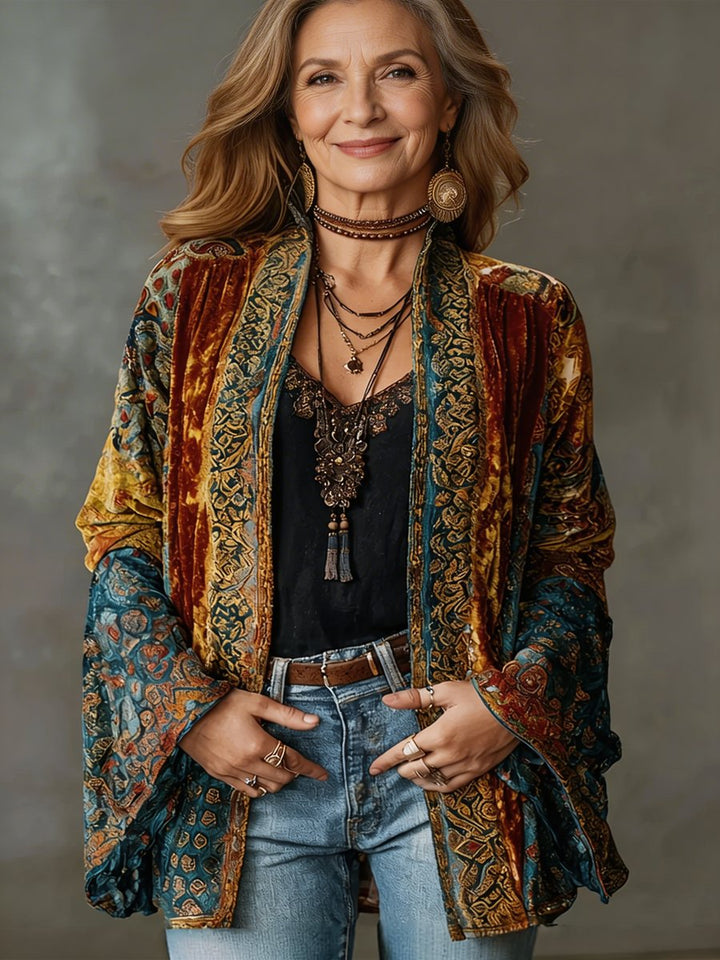 Coralie | Bohemian Open-Front Kimono