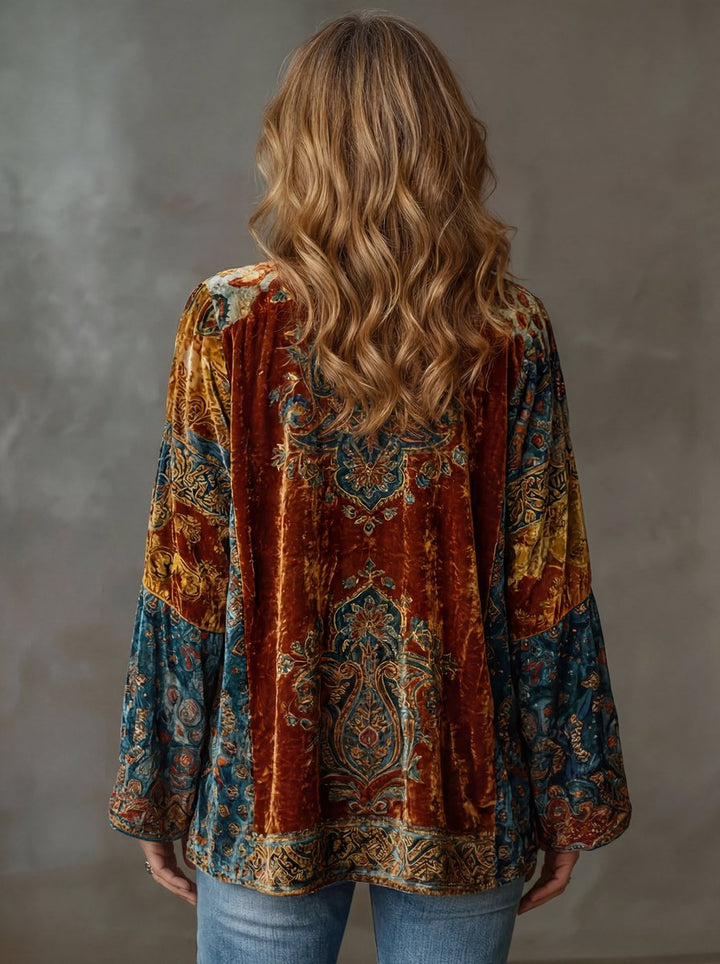 Coralie | Bohemian Open-Front Kimono