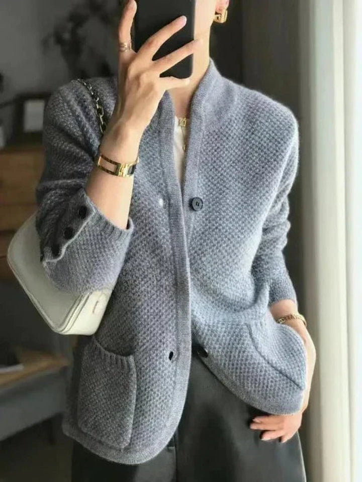 Gretchen | Button-Front Knit Cardigan