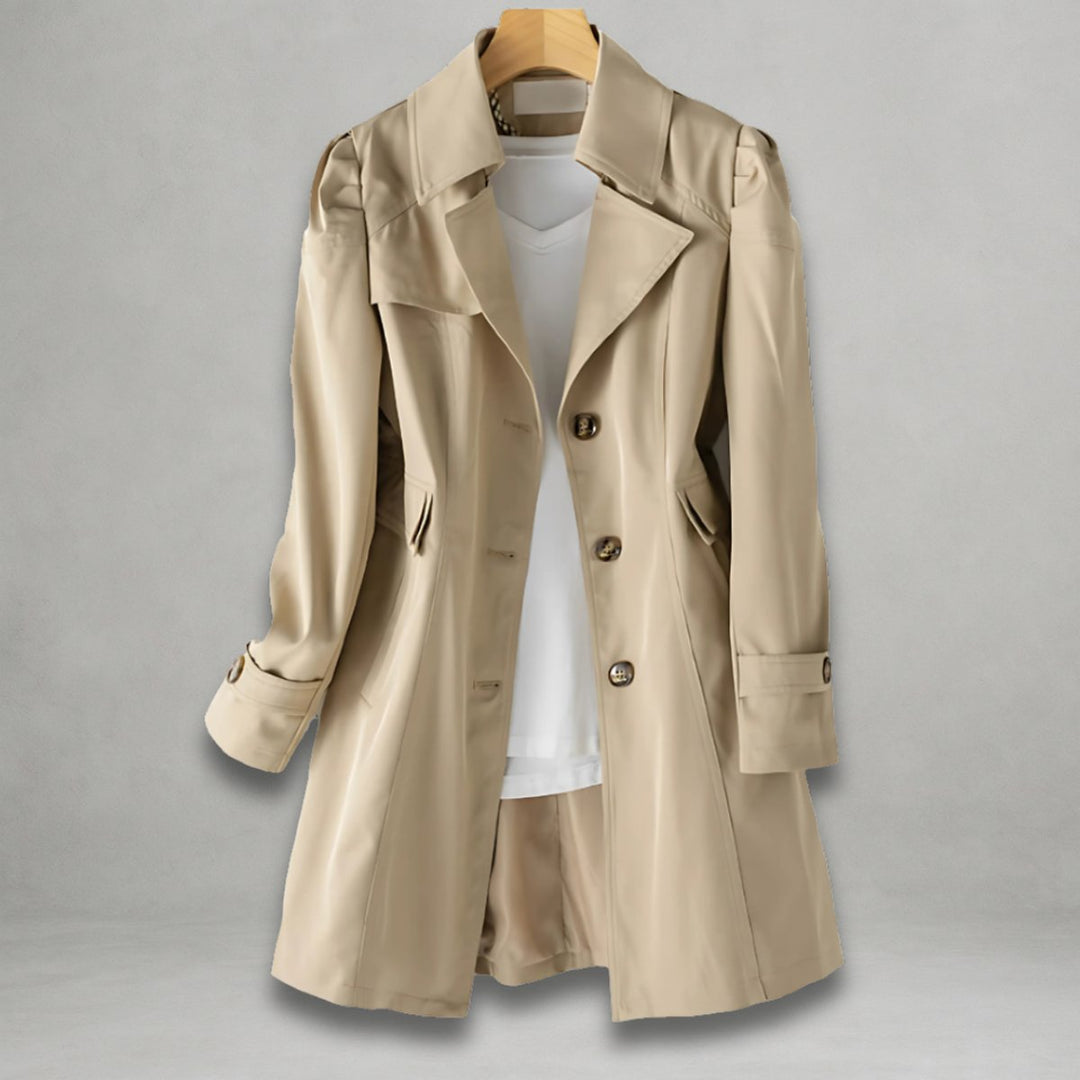 Felicity | Tailored Single-Breasted Trench Coat