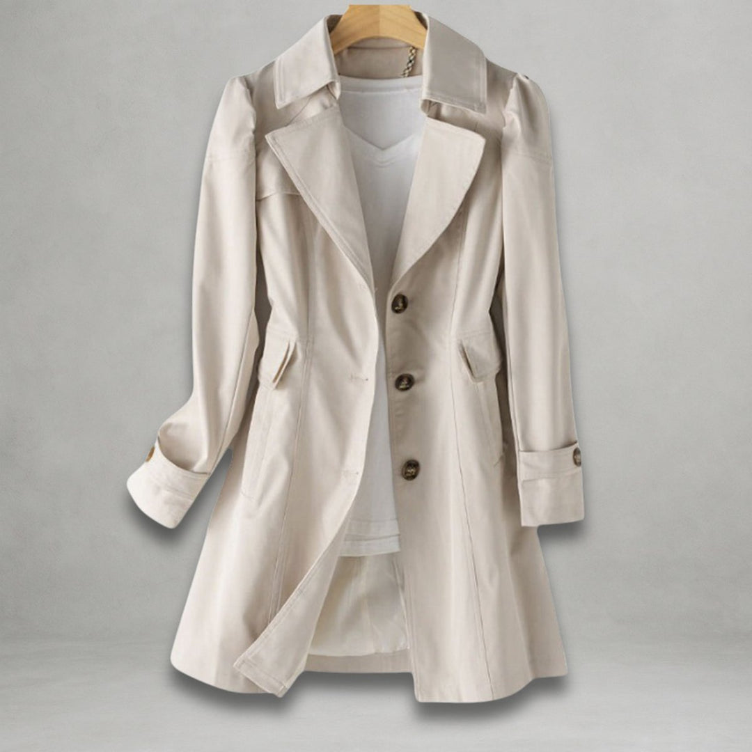 Felicity | Tailored Single-Breasted Trench Coat