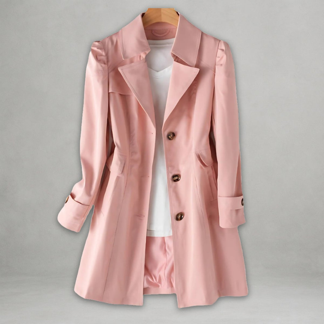 Felicity | Tailored Single-Breasted Trench Coat