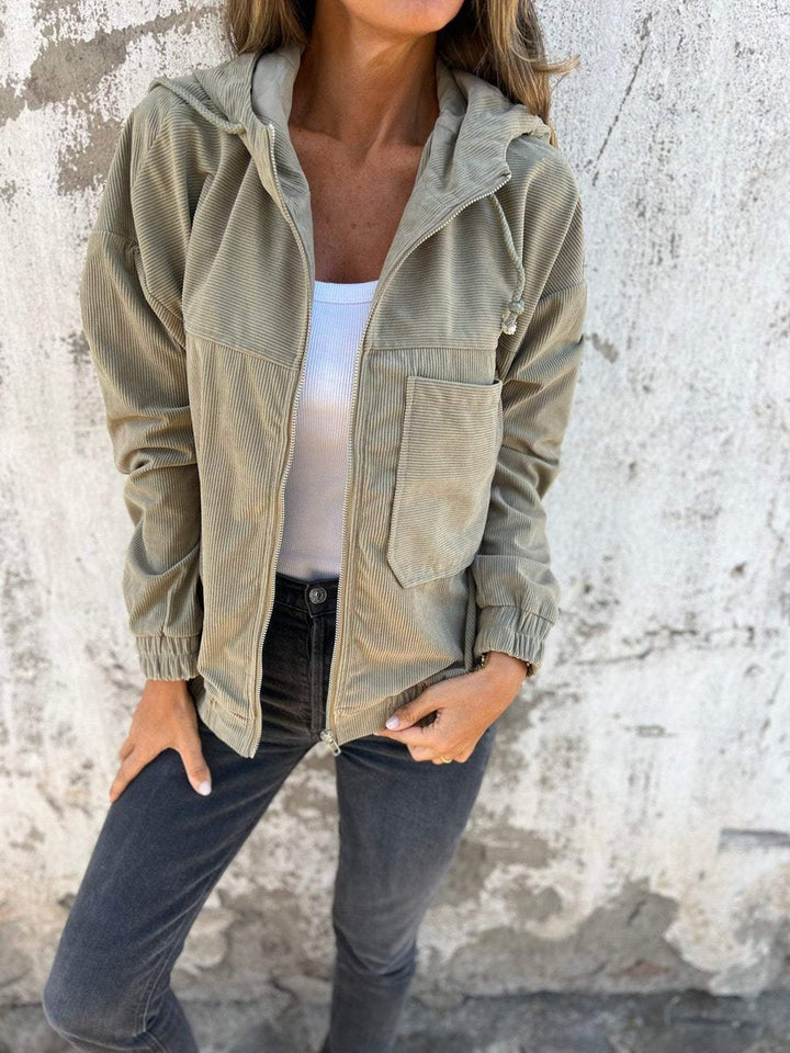 Clarissa | Relaxed Hooded Zip-Up Jacket