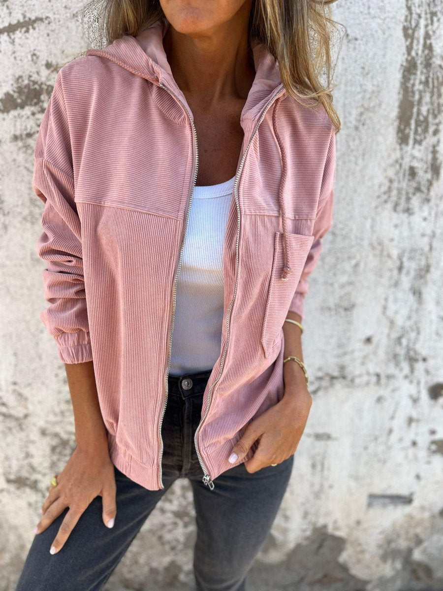 Clarissa | Relaxed Hooded Zip-Up Jacket