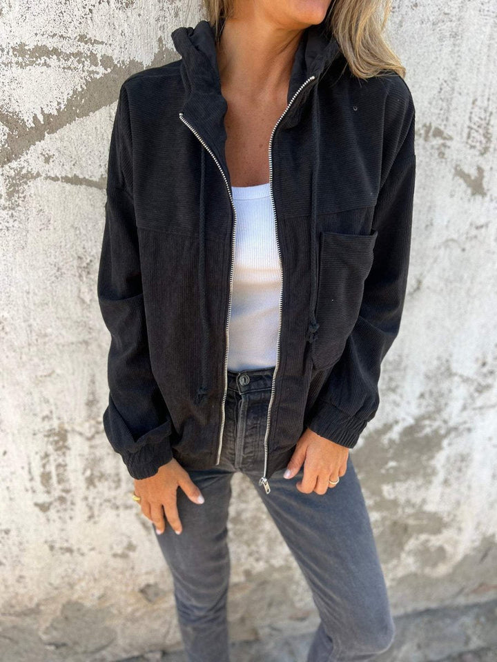 Clarissa | Relaxed Hooded Zip-Up Jacket
