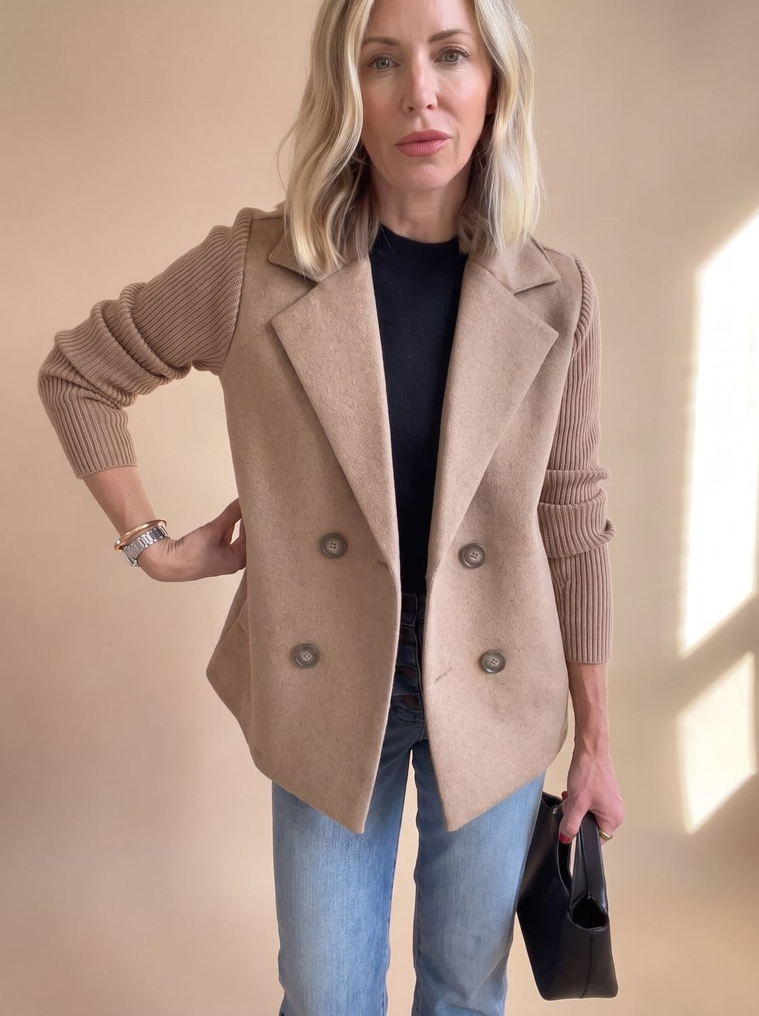 Maxine | Tailored Double-Breasted Blazer