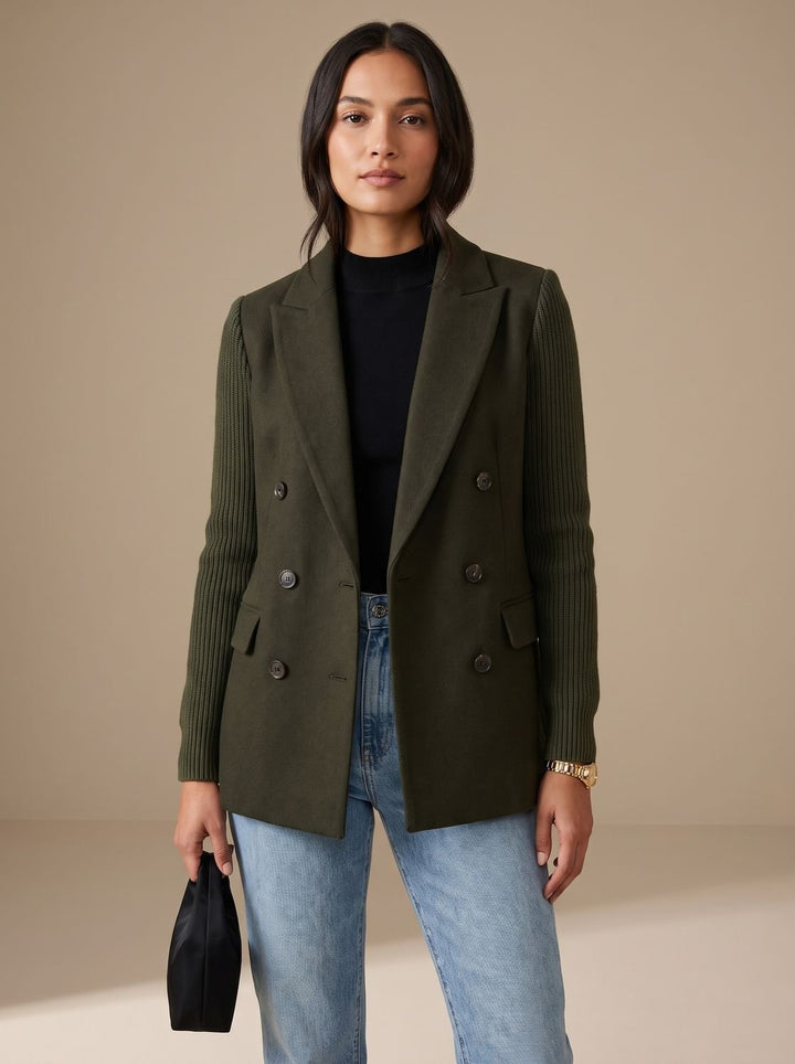 Maxine | Tailored Double-Breasted Blazer