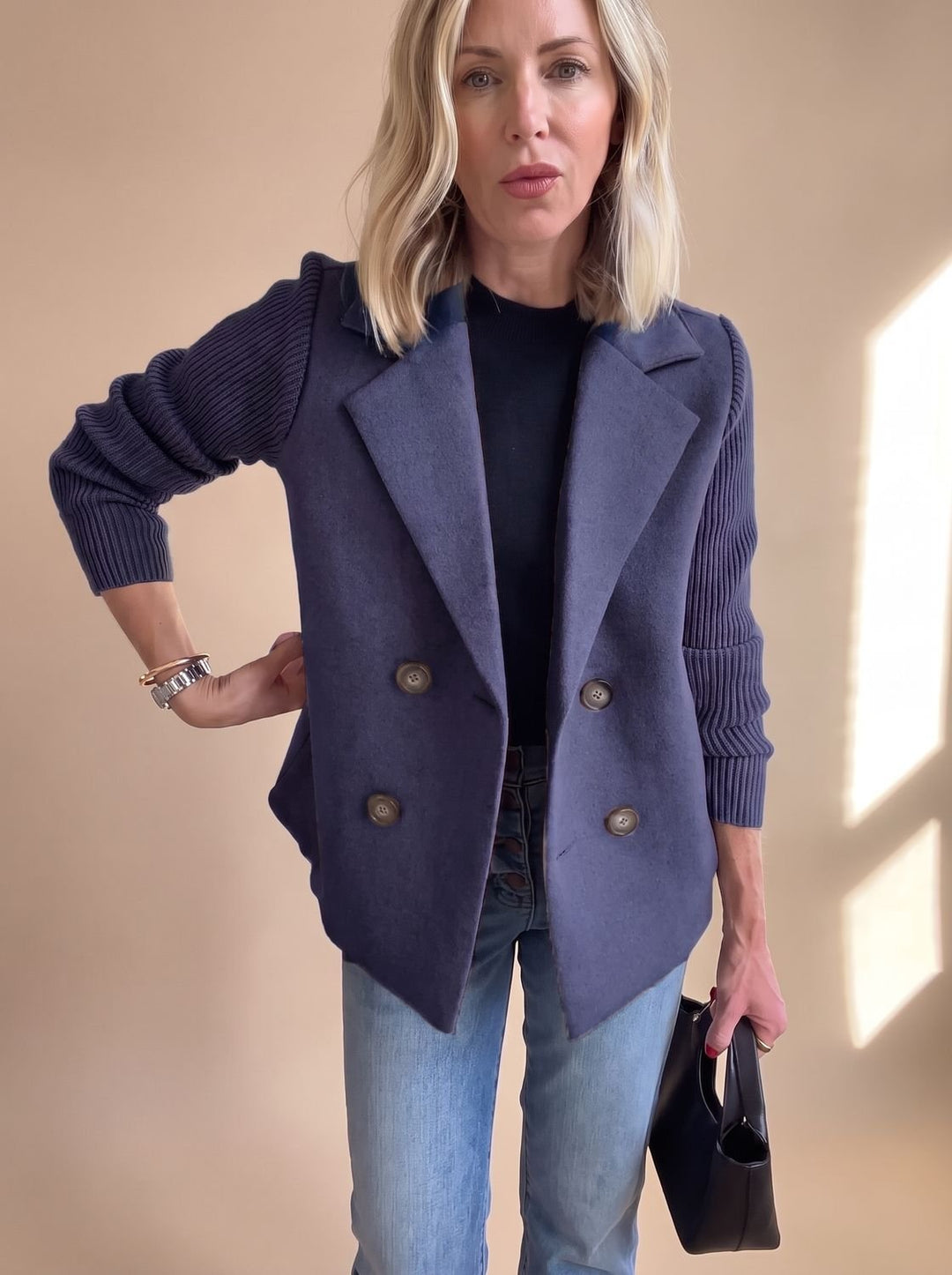 Maxine | Tailored Double-Breasted Blazer