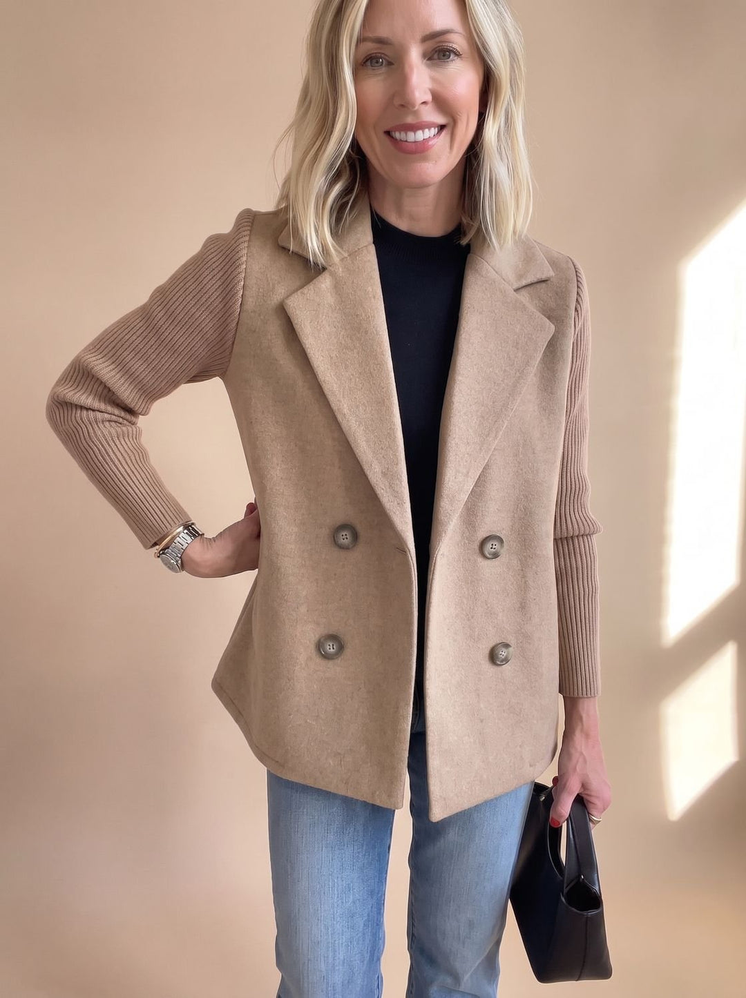Maxine | Tailored Double-Breasted Blazer