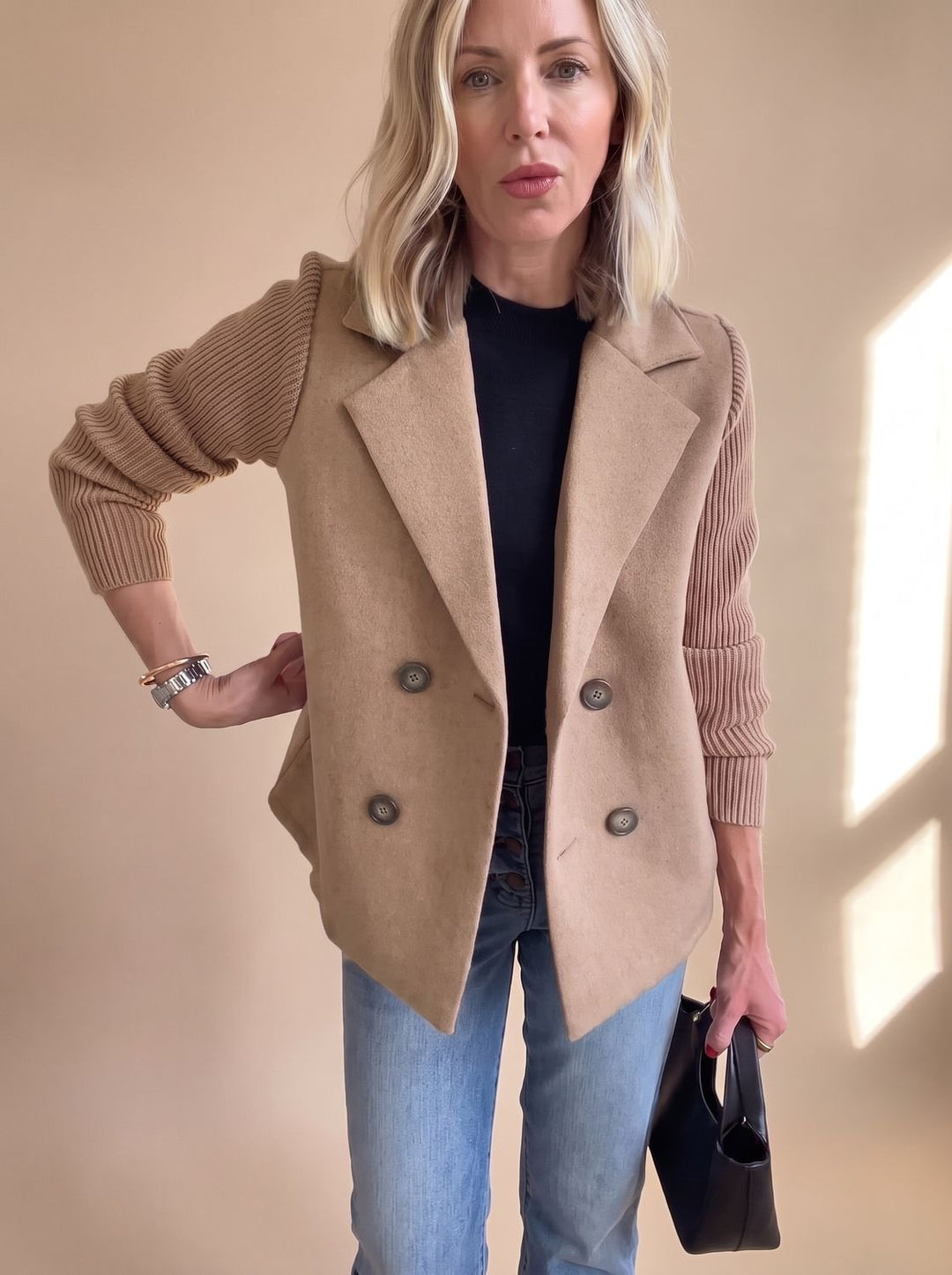 Maxine | Tailored Double-Breasted Blazer