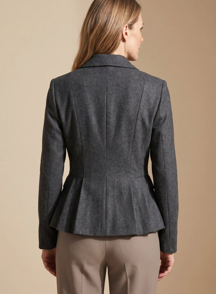 Imogen | Tailored Double-Breasted Peplum Blazer