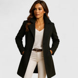 Blanche | Tailored Notch-Lapel Long Coat
