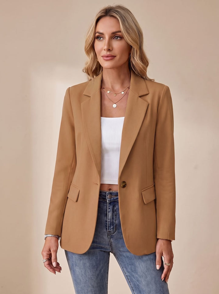 Clarissa | Tailored Single-Button Blazer