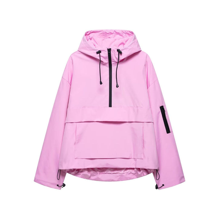 Alma | Hooded Half-Zip Anorak