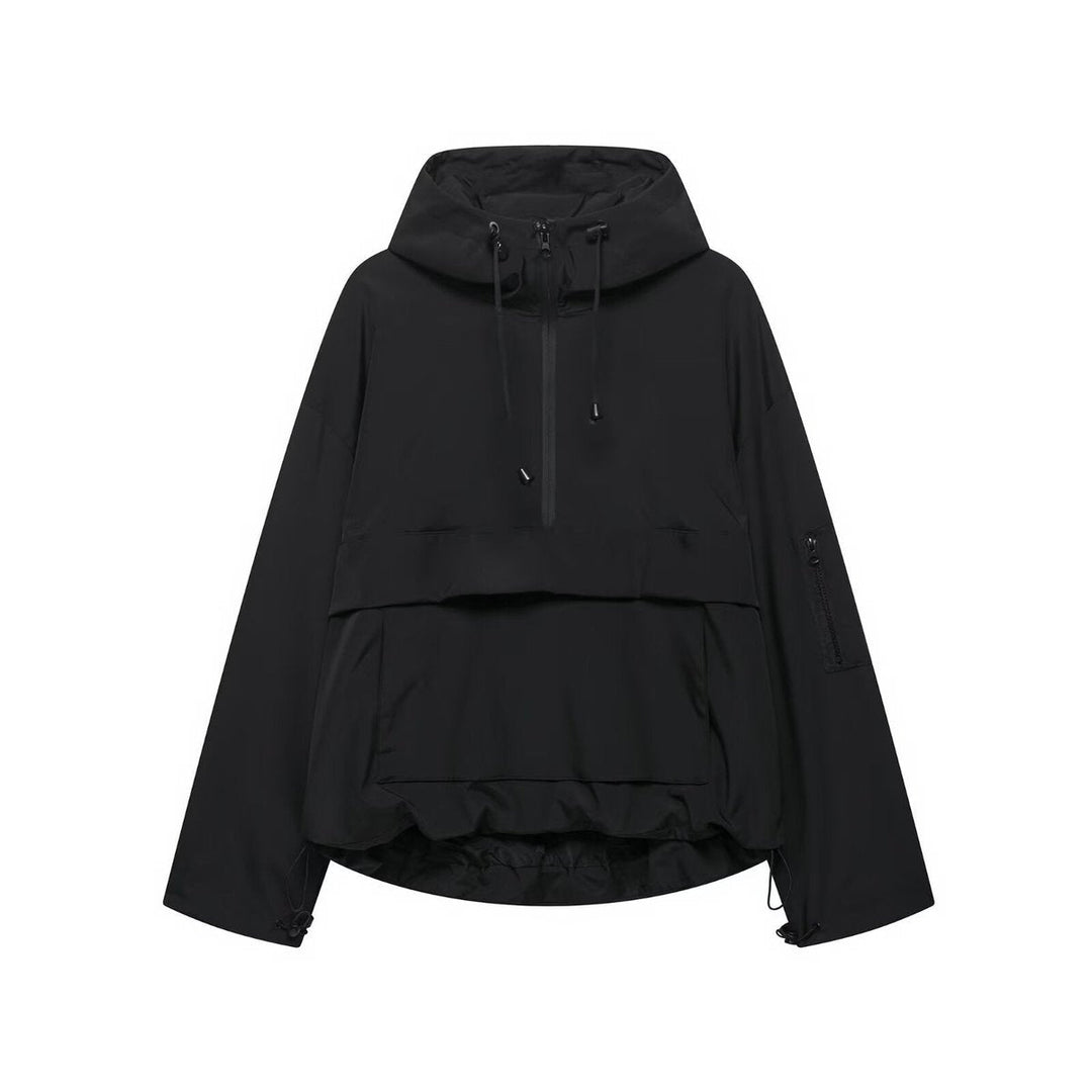Alma | Hooded Half-Zip Anorak