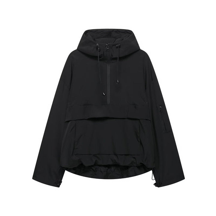 Alma | Hooded Half-Zip Anorak