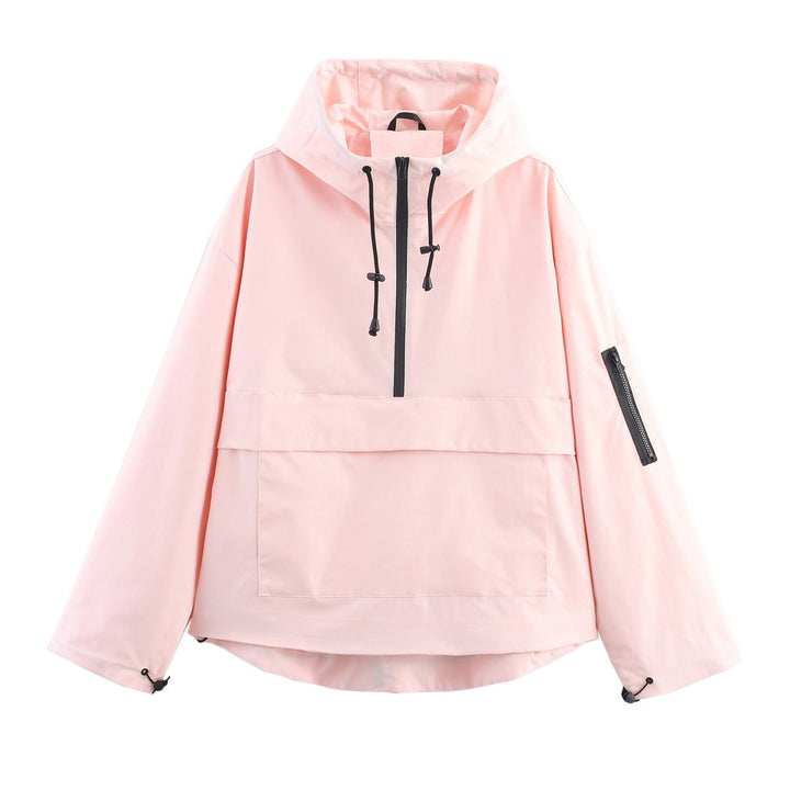 Alma | Hooded Half-Zip Anorak