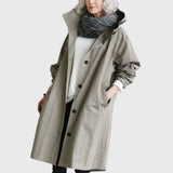 Clara | Hooded Relaxed-Fit Long Coat