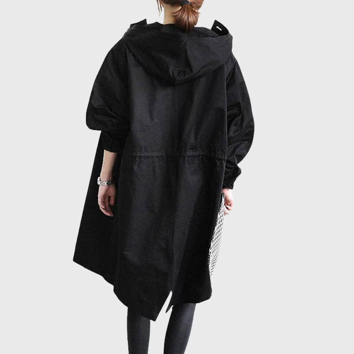 Ruth | Hooded Relaxed-Fit Long Trench Coat