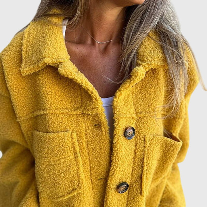 Danielle | Cozy Button-Front Jacket