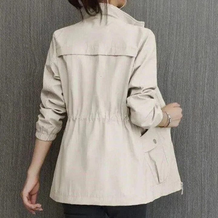 Nell | Lightweight Zip-Up Bomber Jacket
