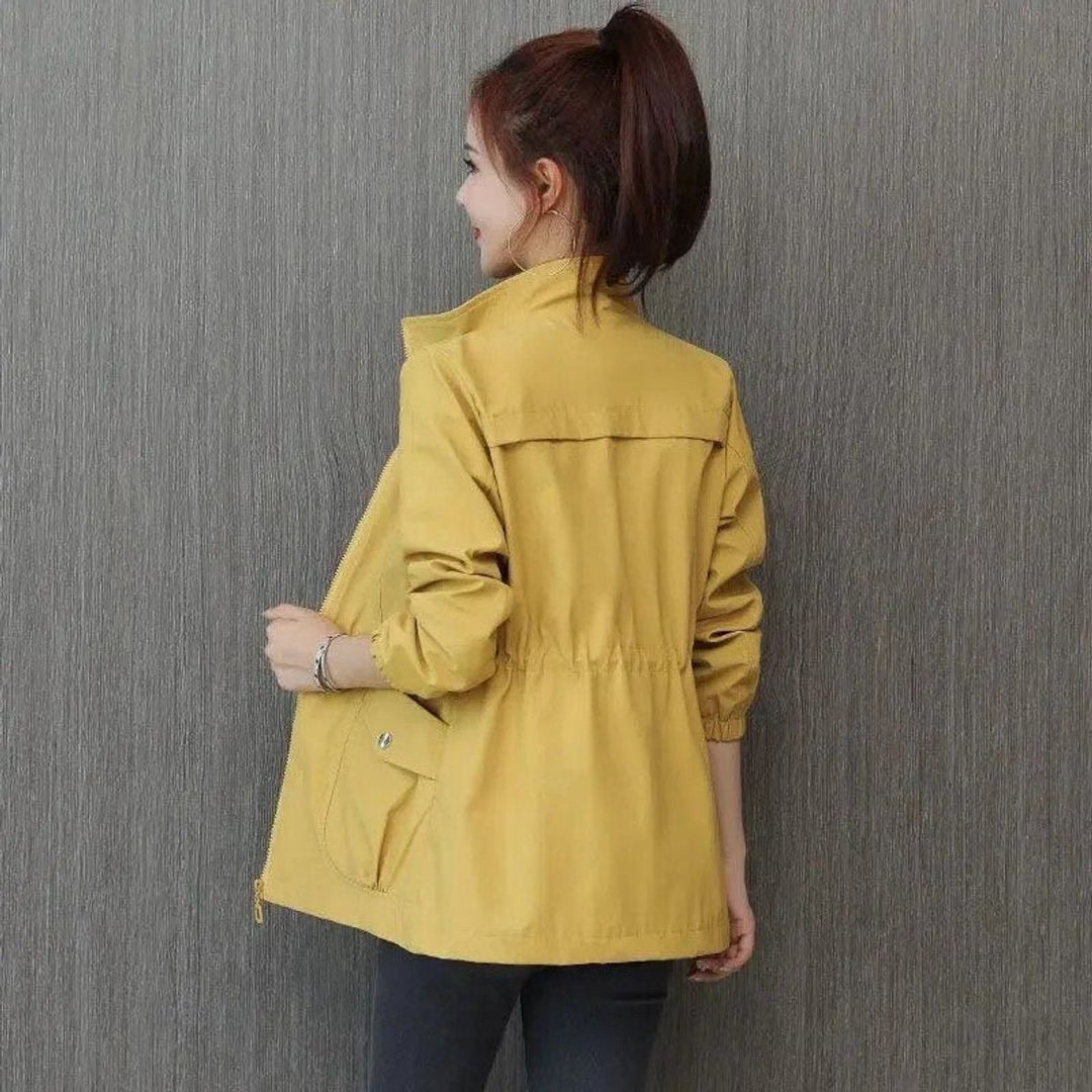 Nell | Lightweight Zip-Up Bomber Jacket