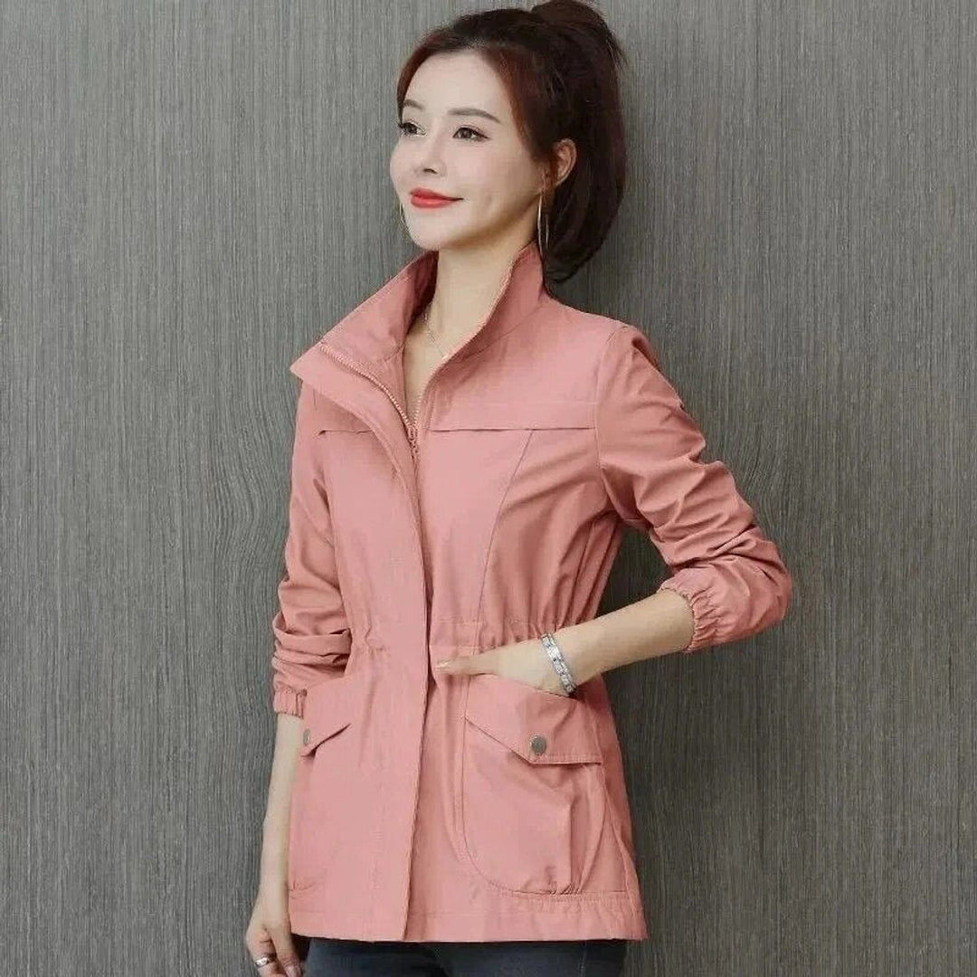 Nell | Lightweight Zip-Up Bomber Jacket