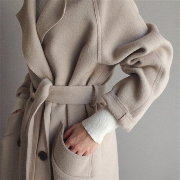 Regina | Longline Double-Breasted Coat