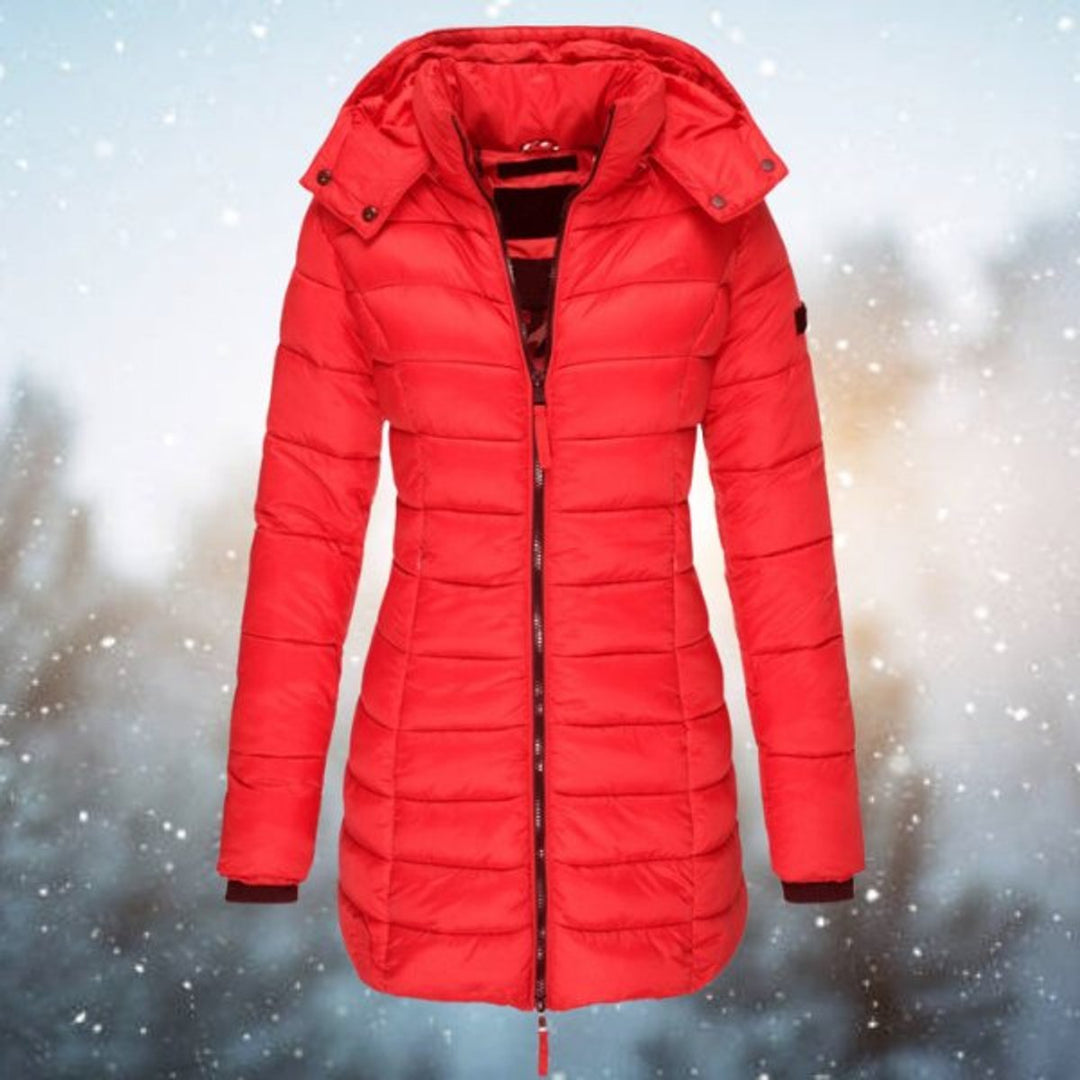 Katarina | Longline Hooded Puffer Coat