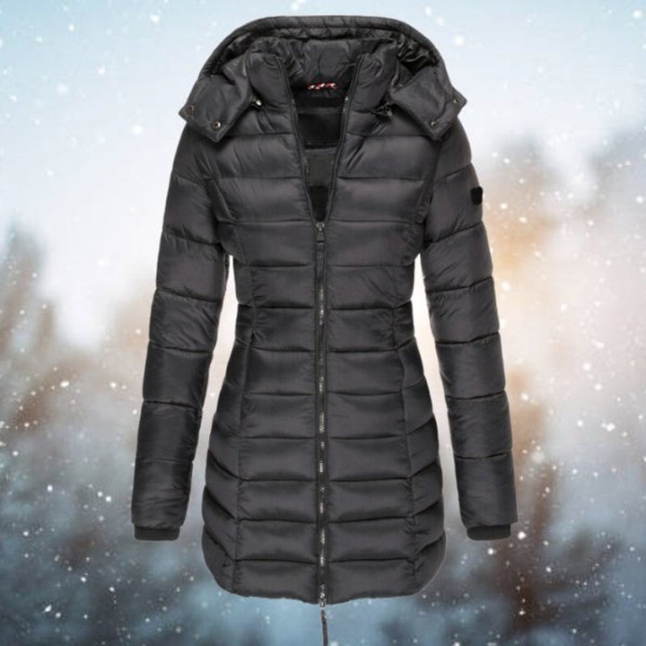 Katarina | Longline Hooded Puffer Coat