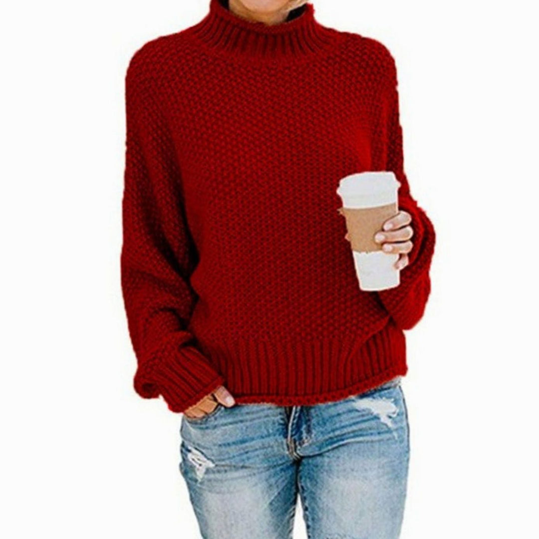 Cassia | Oversized Chunky Turtleneck Sweater