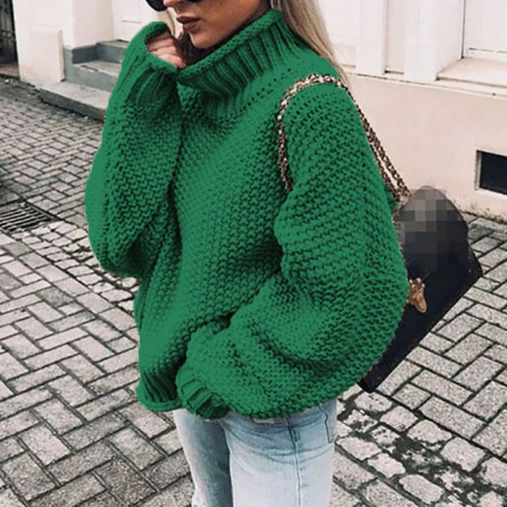 Cassia | Oversized Chunky Turtleneck Sweater