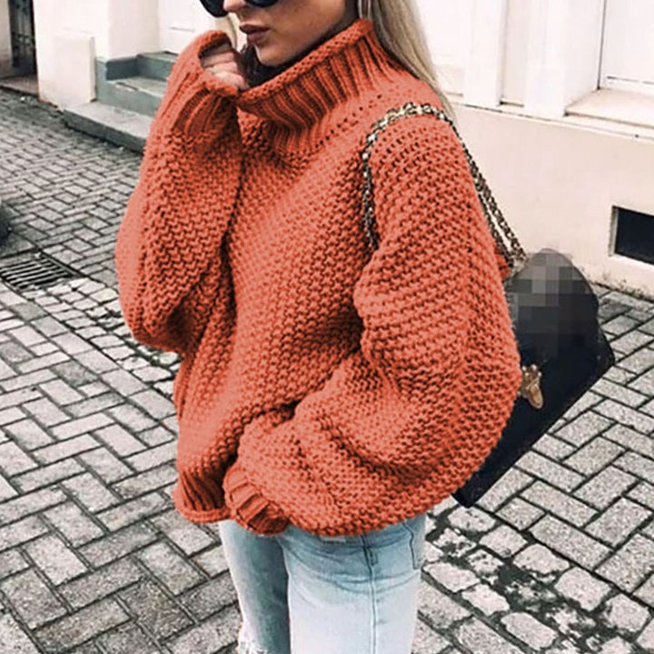 Cassia | Oversized Chunky Turtleneck Sweater