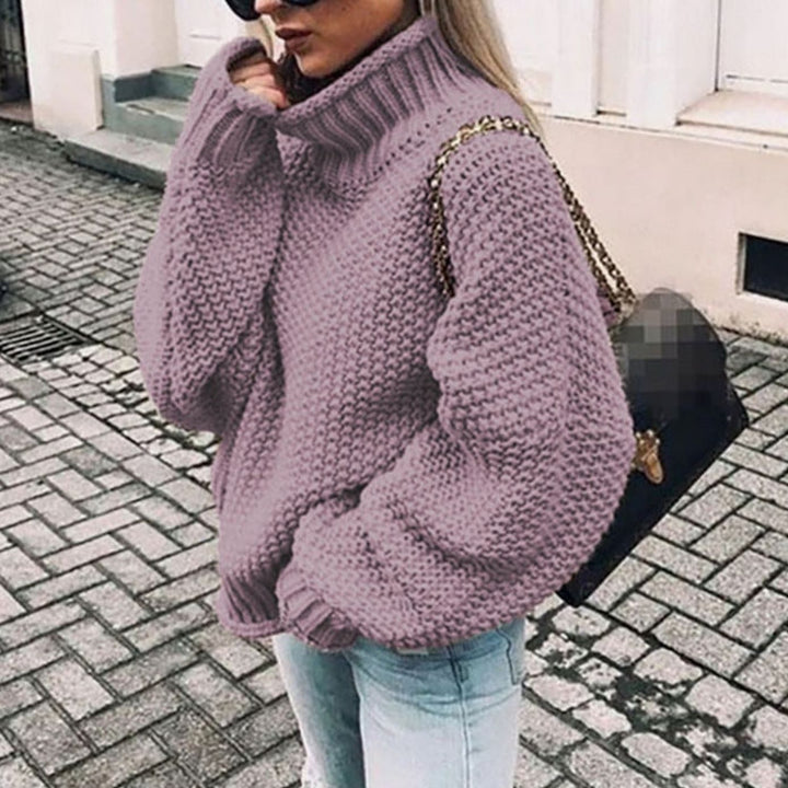 Cassia | Oversized Chunky Turtleneck Sweater