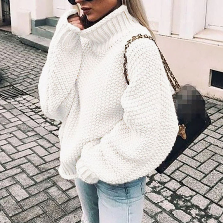 Cassia | Oversized Chunky Turtleneck Sweater
