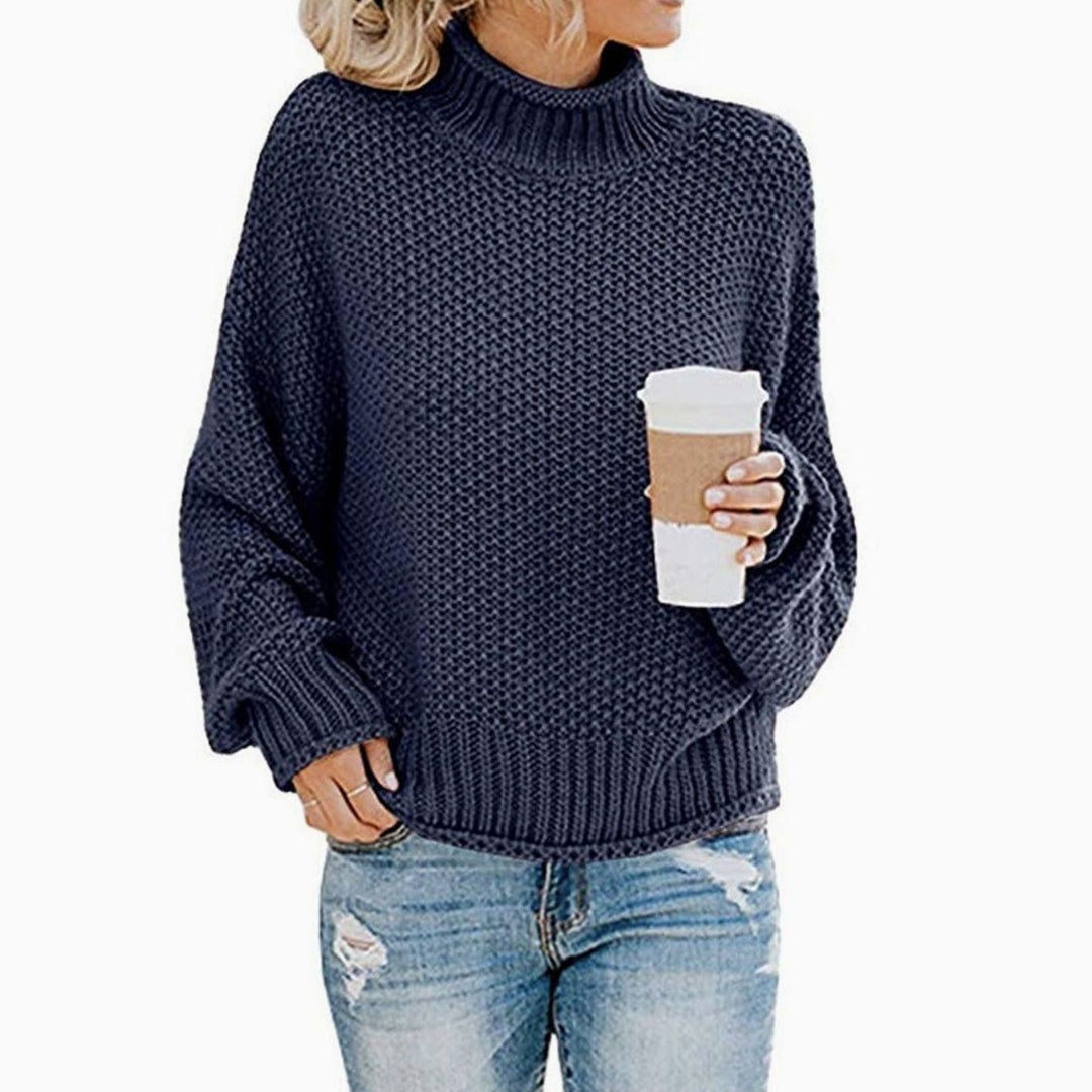 Cassia | Oversized Chunky Turtleneck Sweater