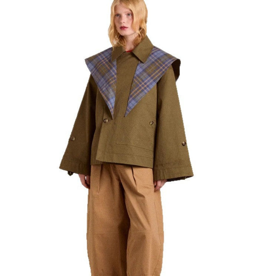 Lorna | Oversized Double-Breasted Utility Coat